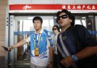 Maradona chega a Pequim