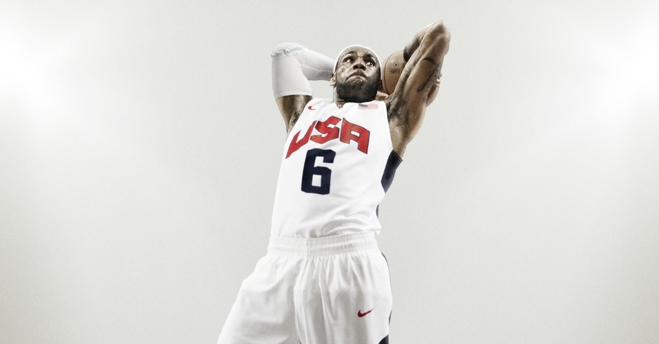 Nike revelou modelo que será usado pelo "Dream Team" dos Estados Unidos nos Jogos de Londres